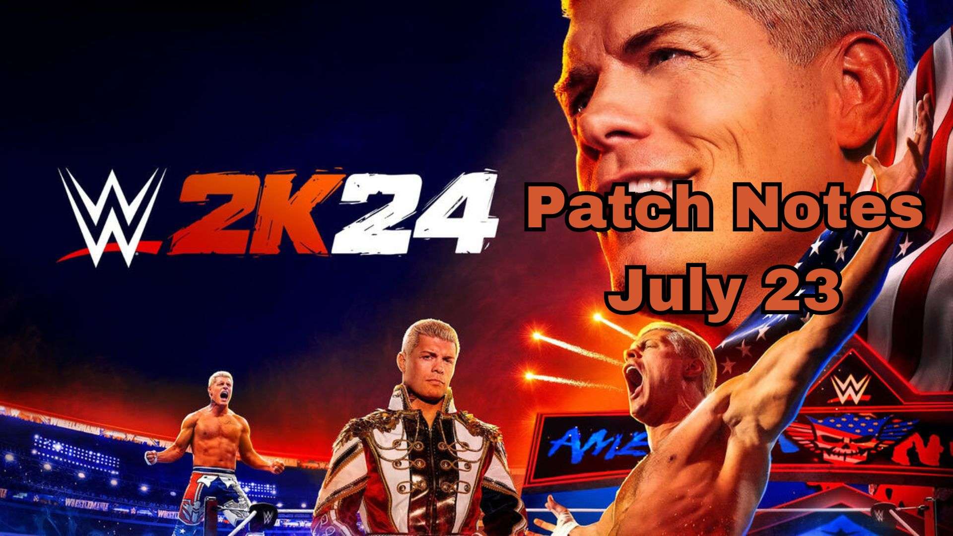 Обновление 1.13 WWE 2K24 улучшает игру, исправляя важные ошибки