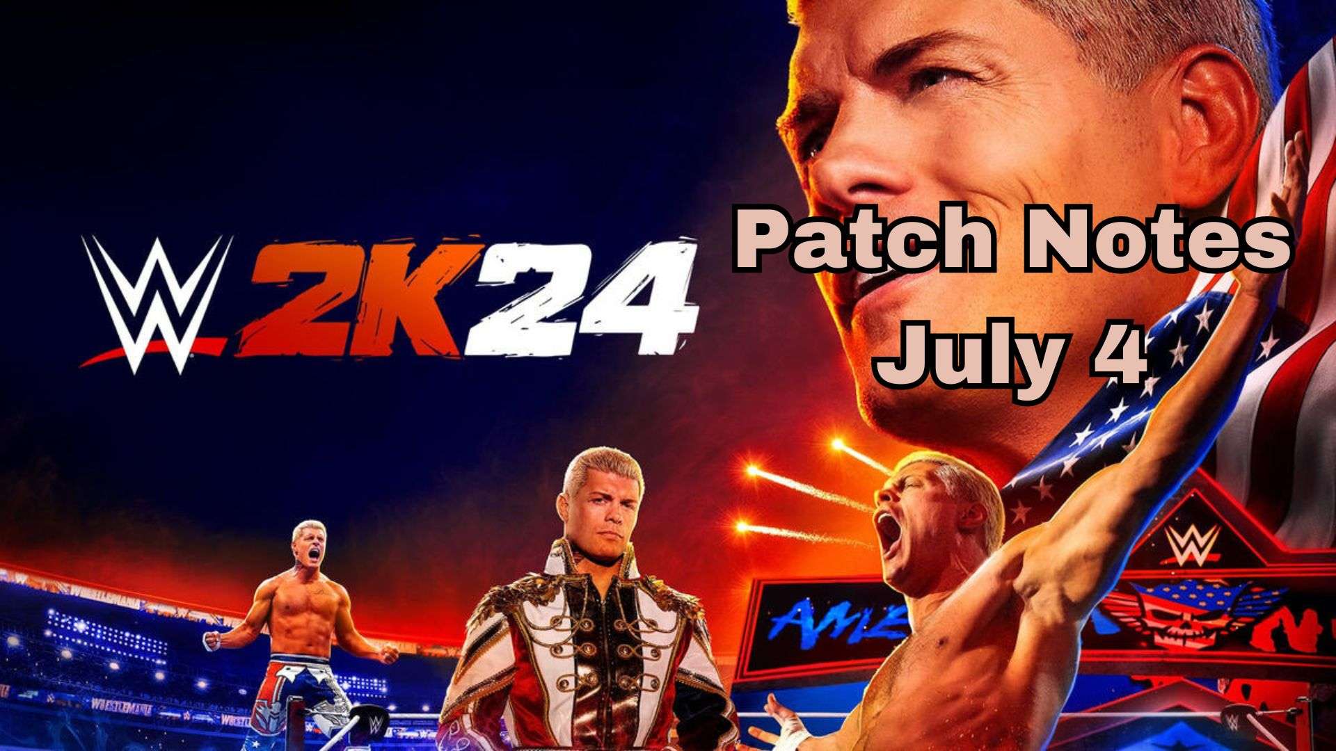 Выходит обновление 1.12 WWE 2K24 с улучшениями ИИ и новыми событиями MyFaction