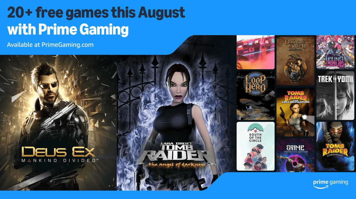 amazon prime gaming august 2024