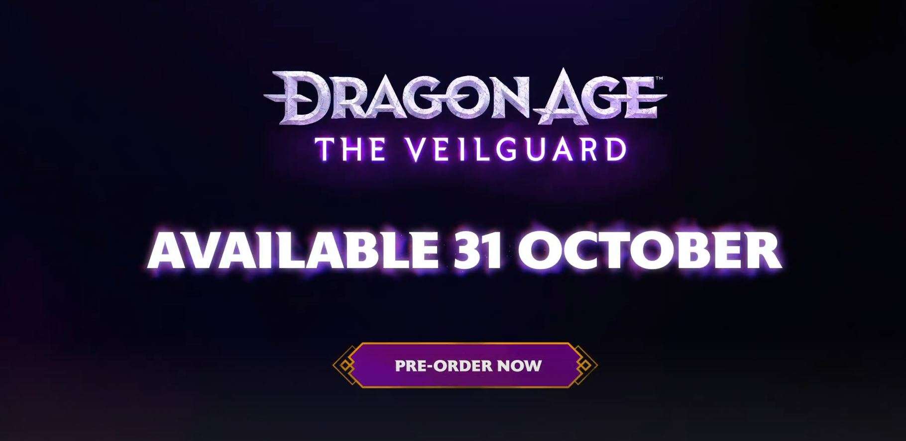 Dragon age veilguard release date