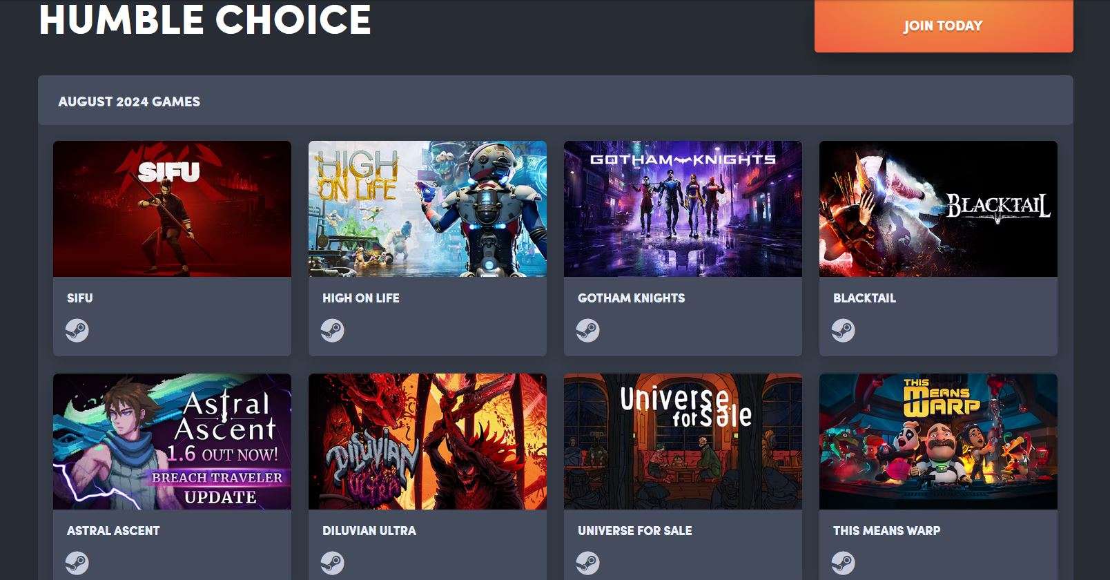 Humble Choice Bundle August 2024 Lineup Includes Gotham Knights