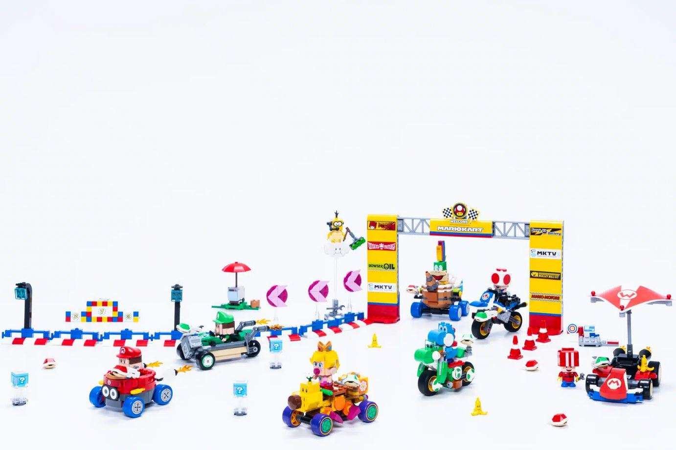 Lego super mario kart