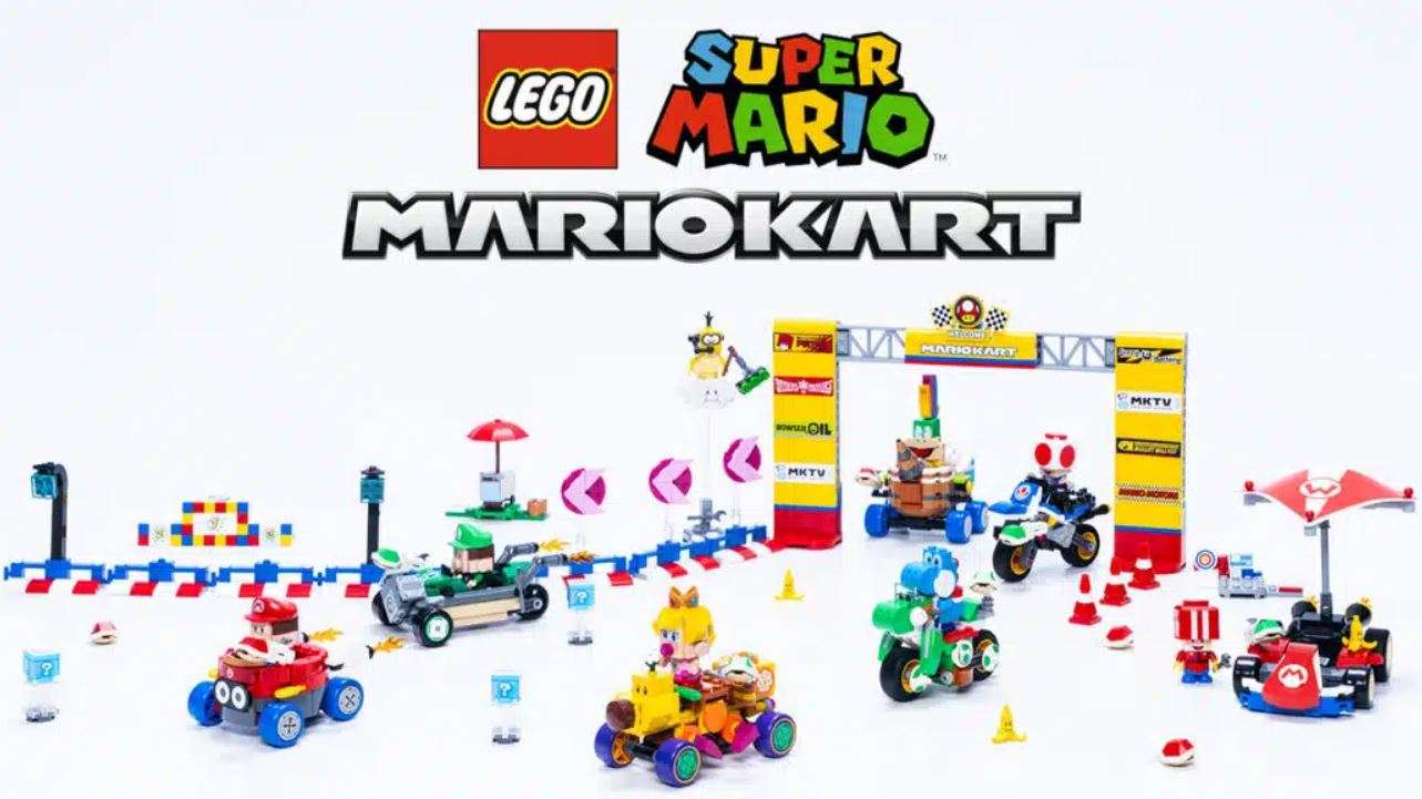 Вот наш первый взгляд на LEGO Super Mario Kart