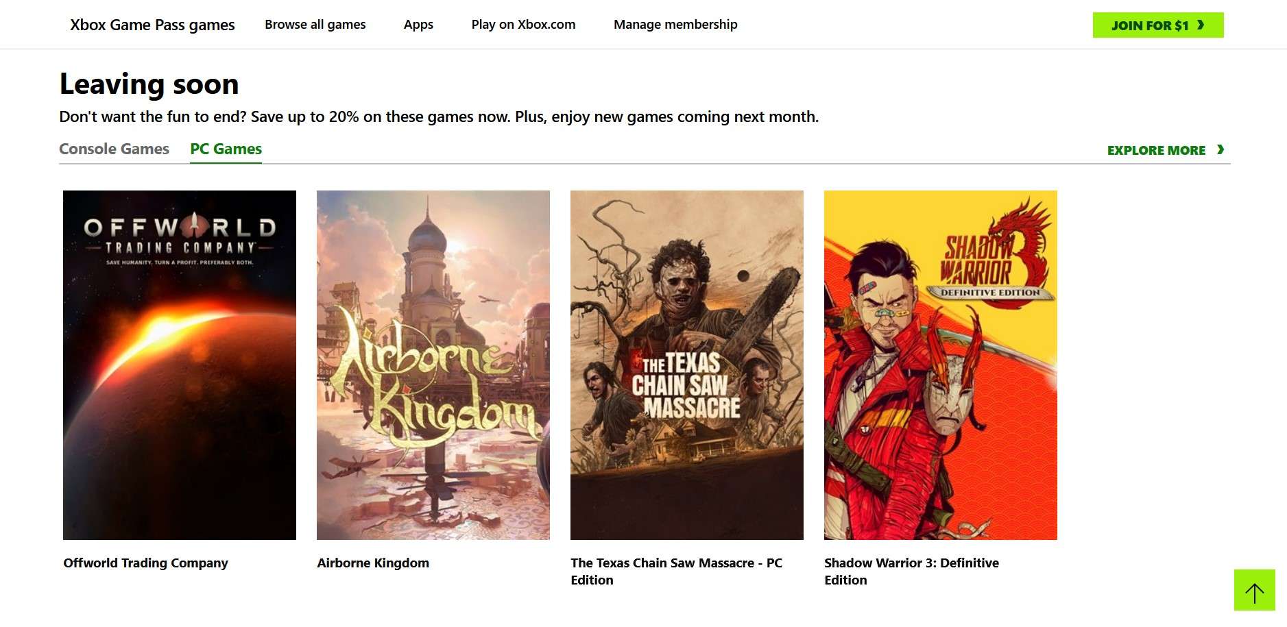 Xbox game pass leaving august 2024