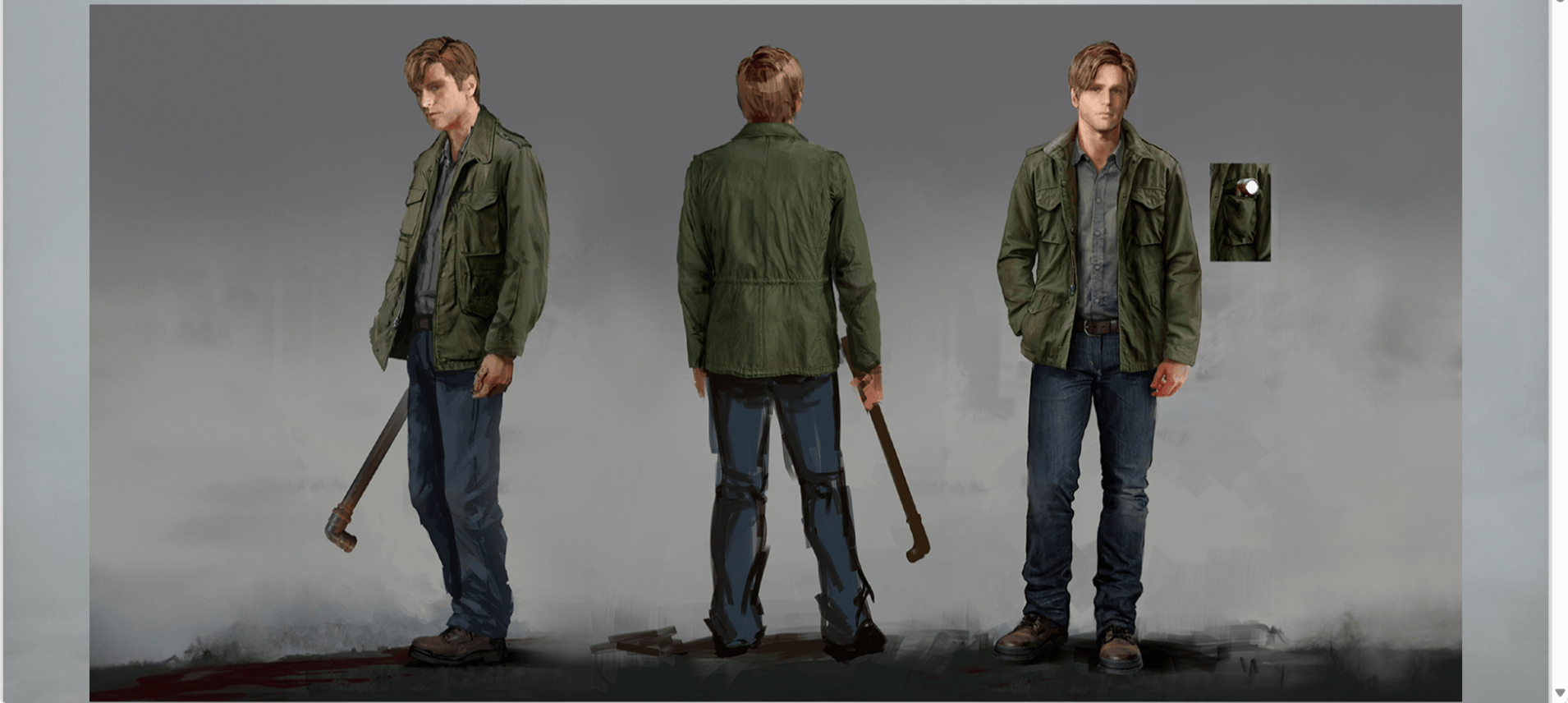 Silent hill 2 remake art book