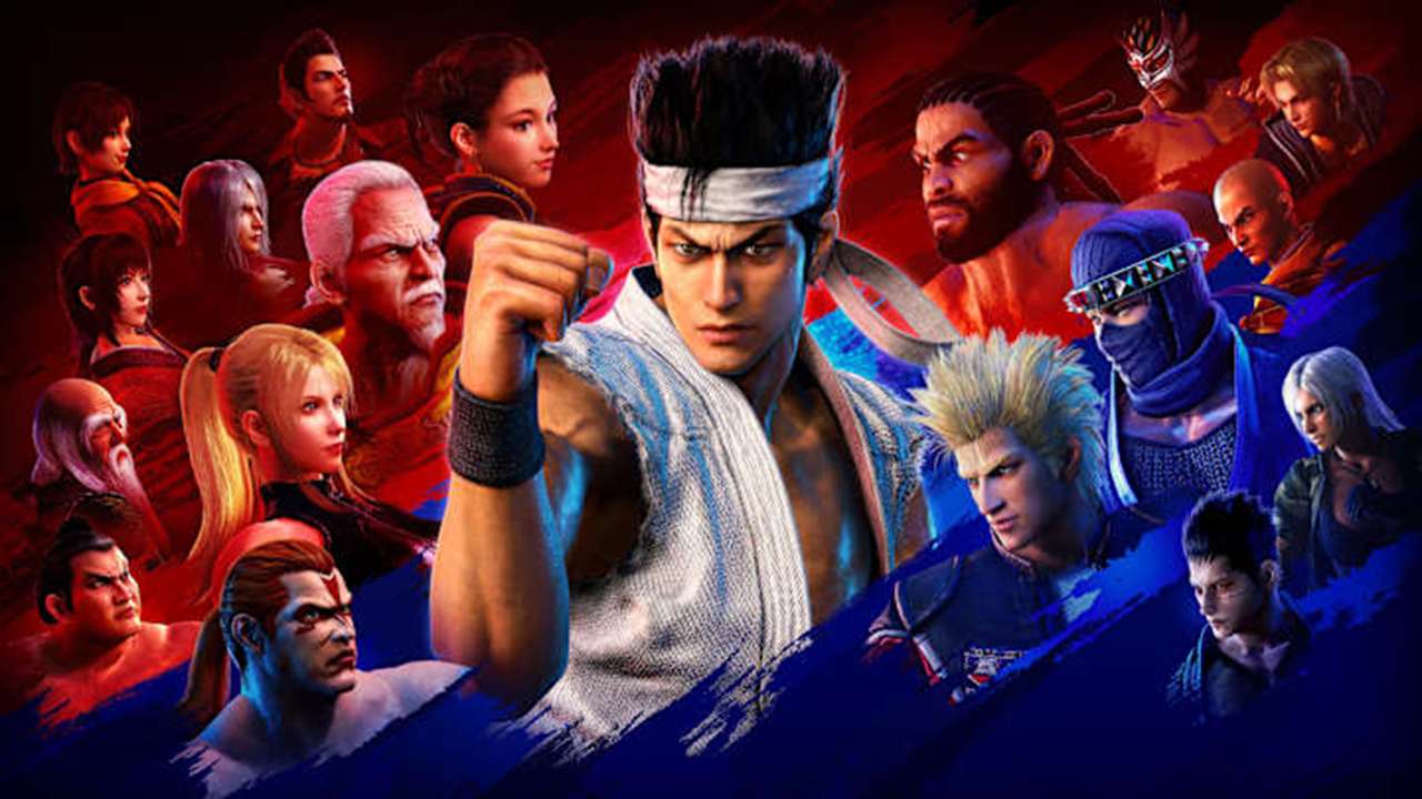 Virtua fighter screenshot