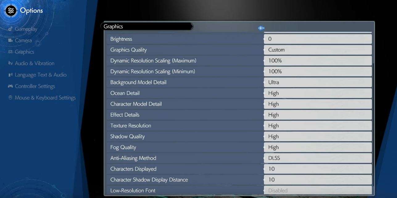 Final fantasy vii rebirth best settings
