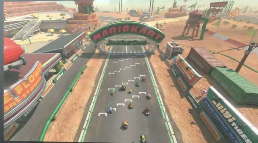 Mario kart 9 players