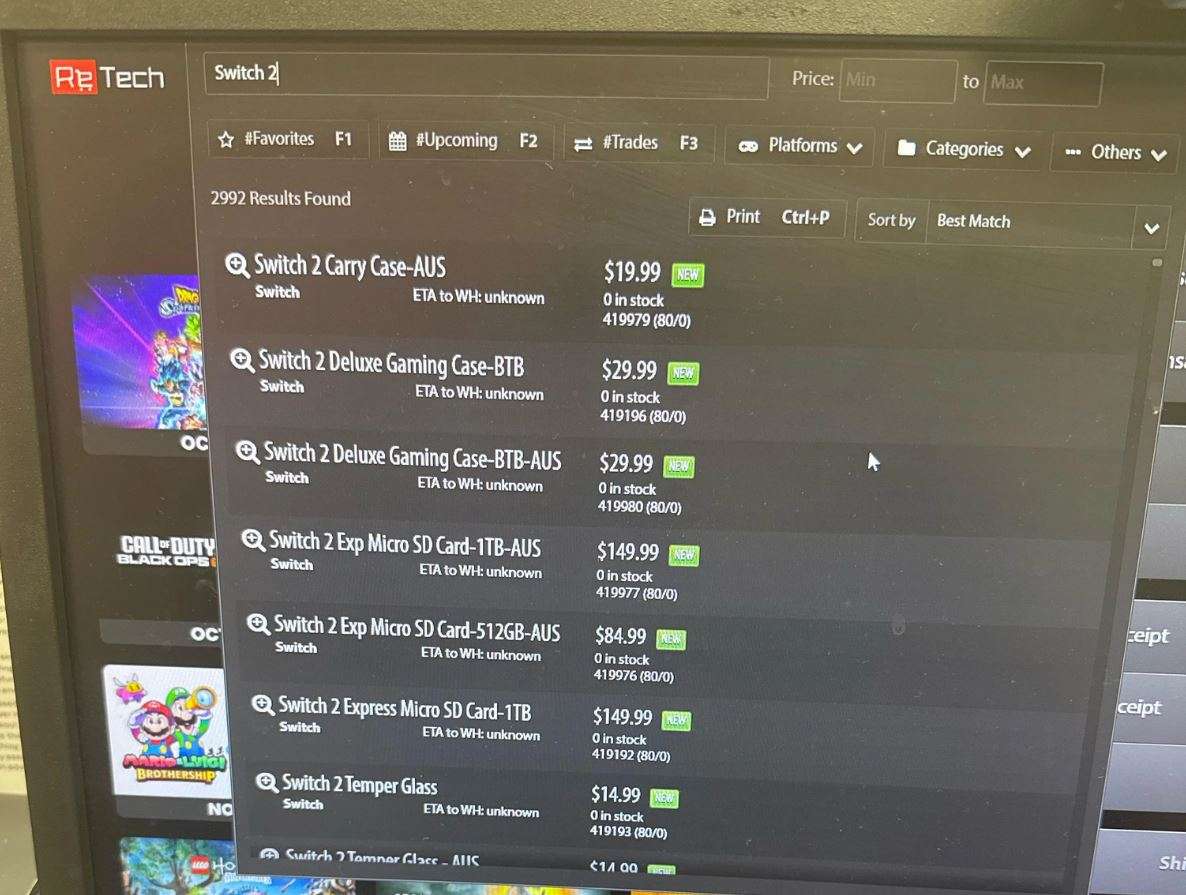 Nintendo switch 2 joy-con charger