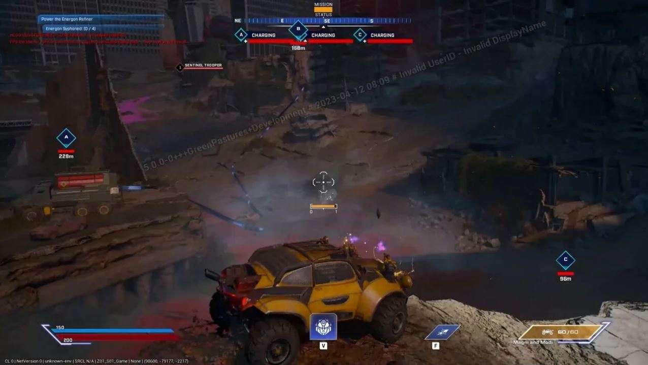 Transformers reactivate gameplay