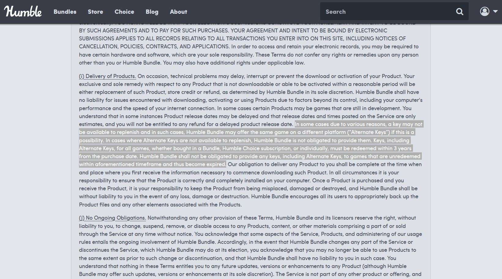 Humble bundle codes expire