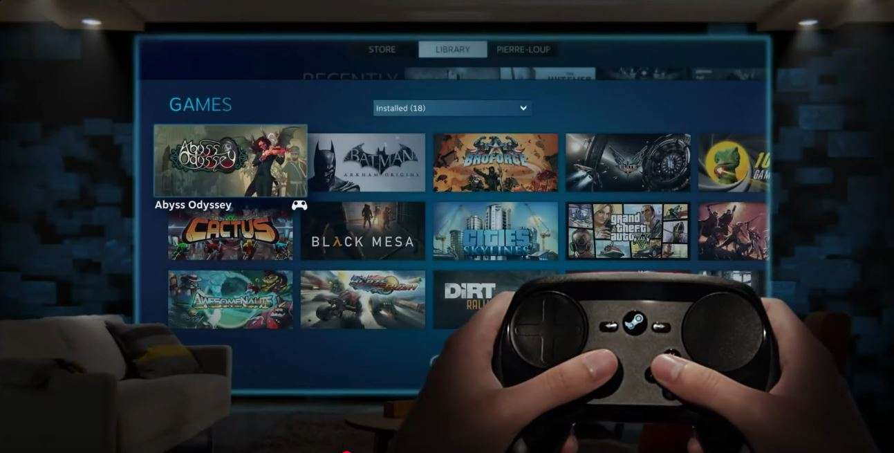 Steam console valve