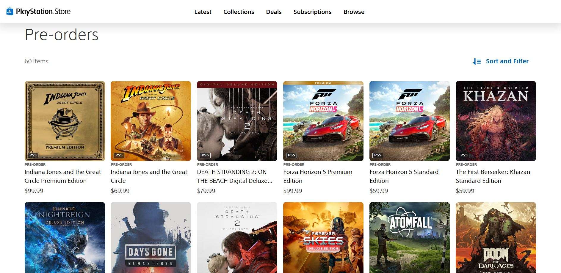 Indiana jones playstation store