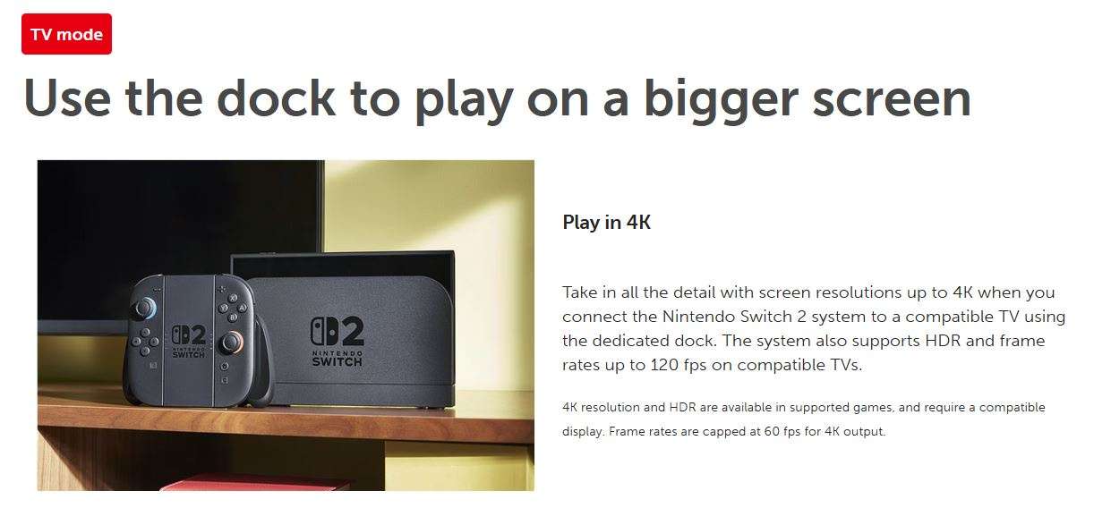 Nintendo switch 2 vrr