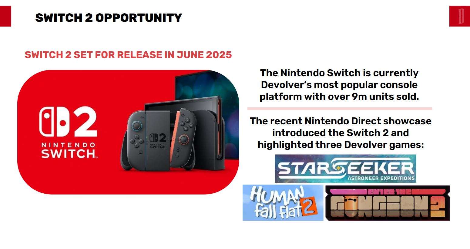 Nintendo switch devolver digital