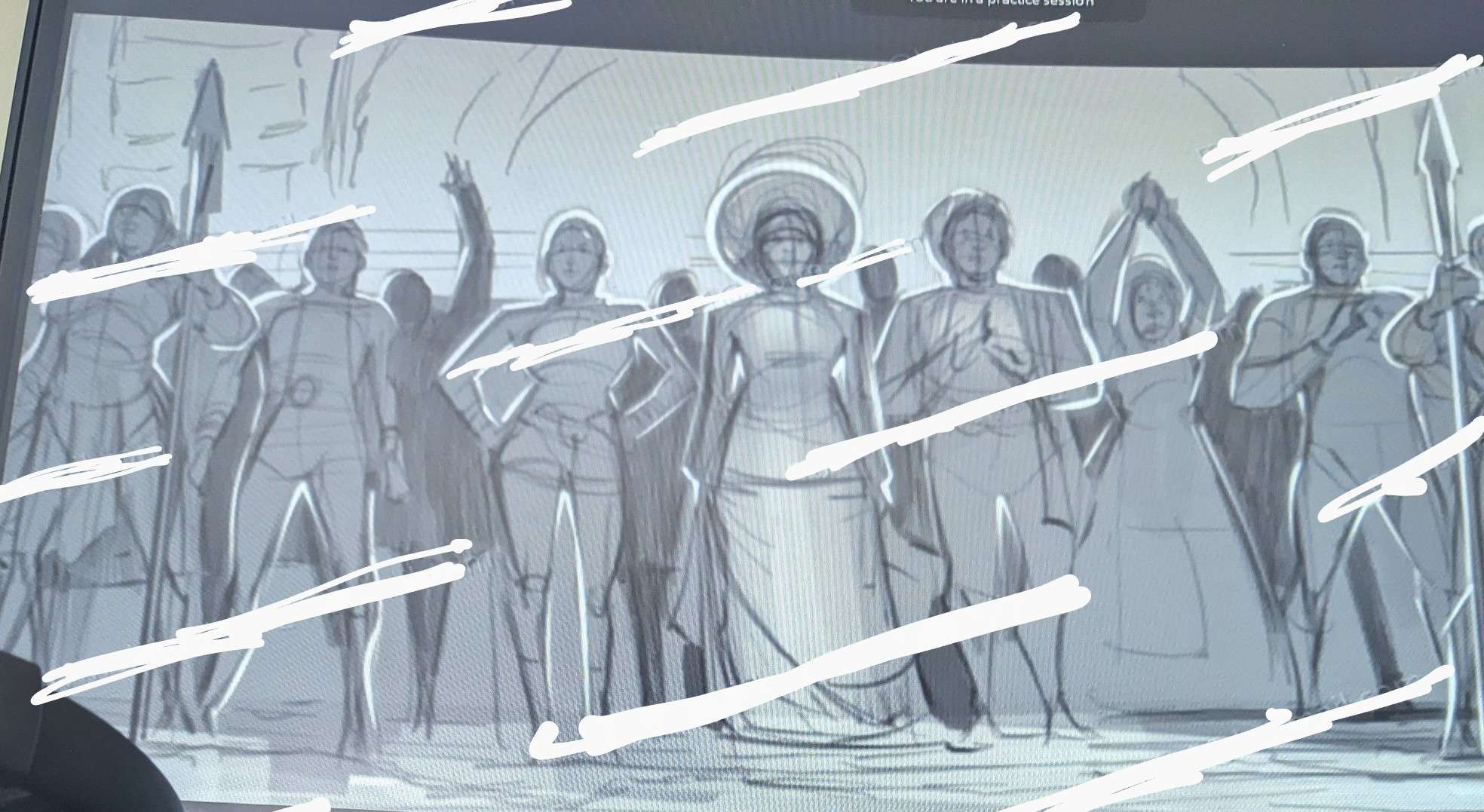 Black panther concept art
