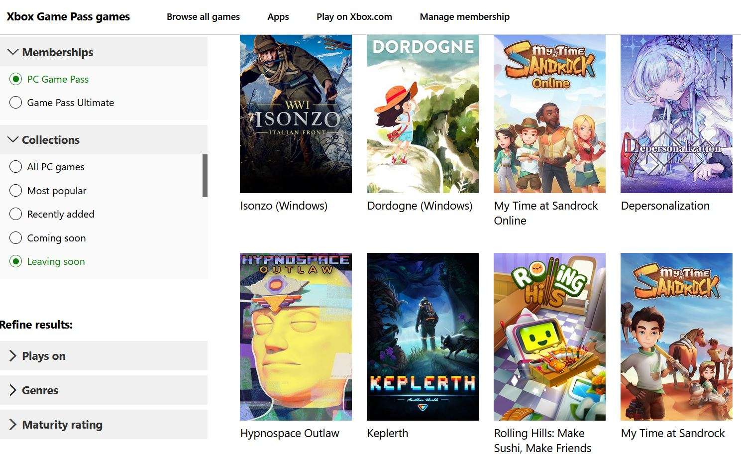 Xbox game pass indie multiplayer