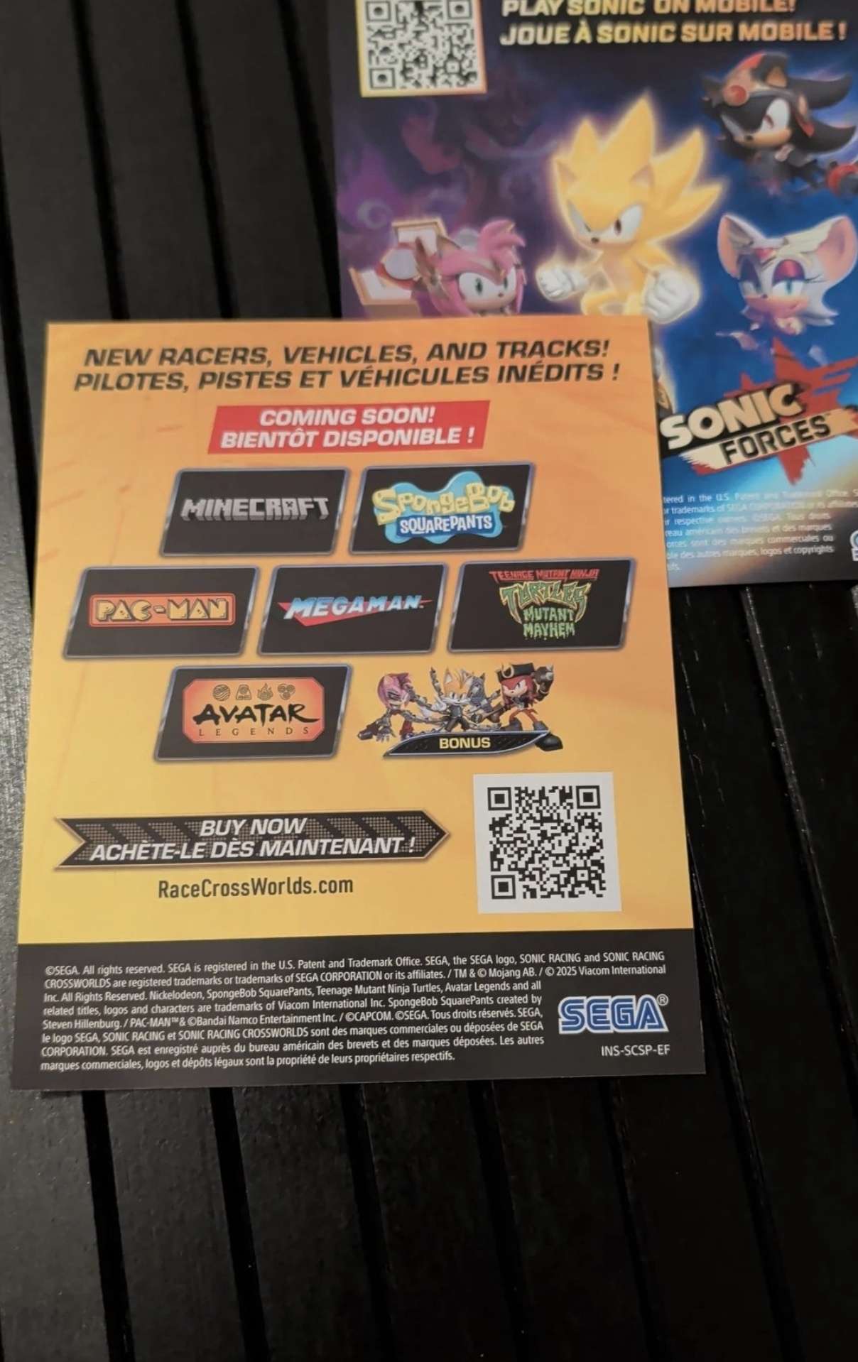 Sonic racing crossworlds dlc characters