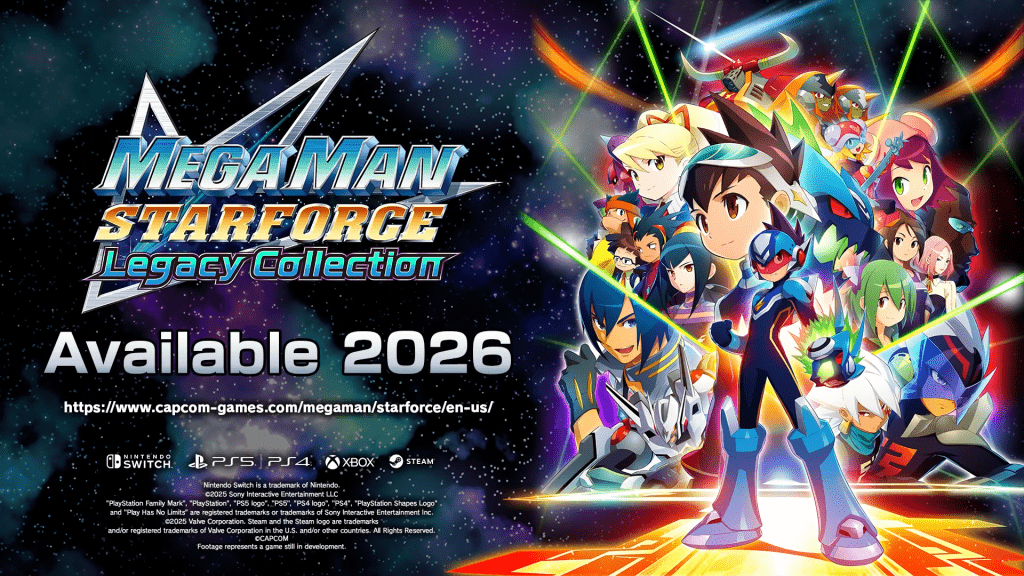 Capcom Announces Mega Man Star Force: Legacy Collection for