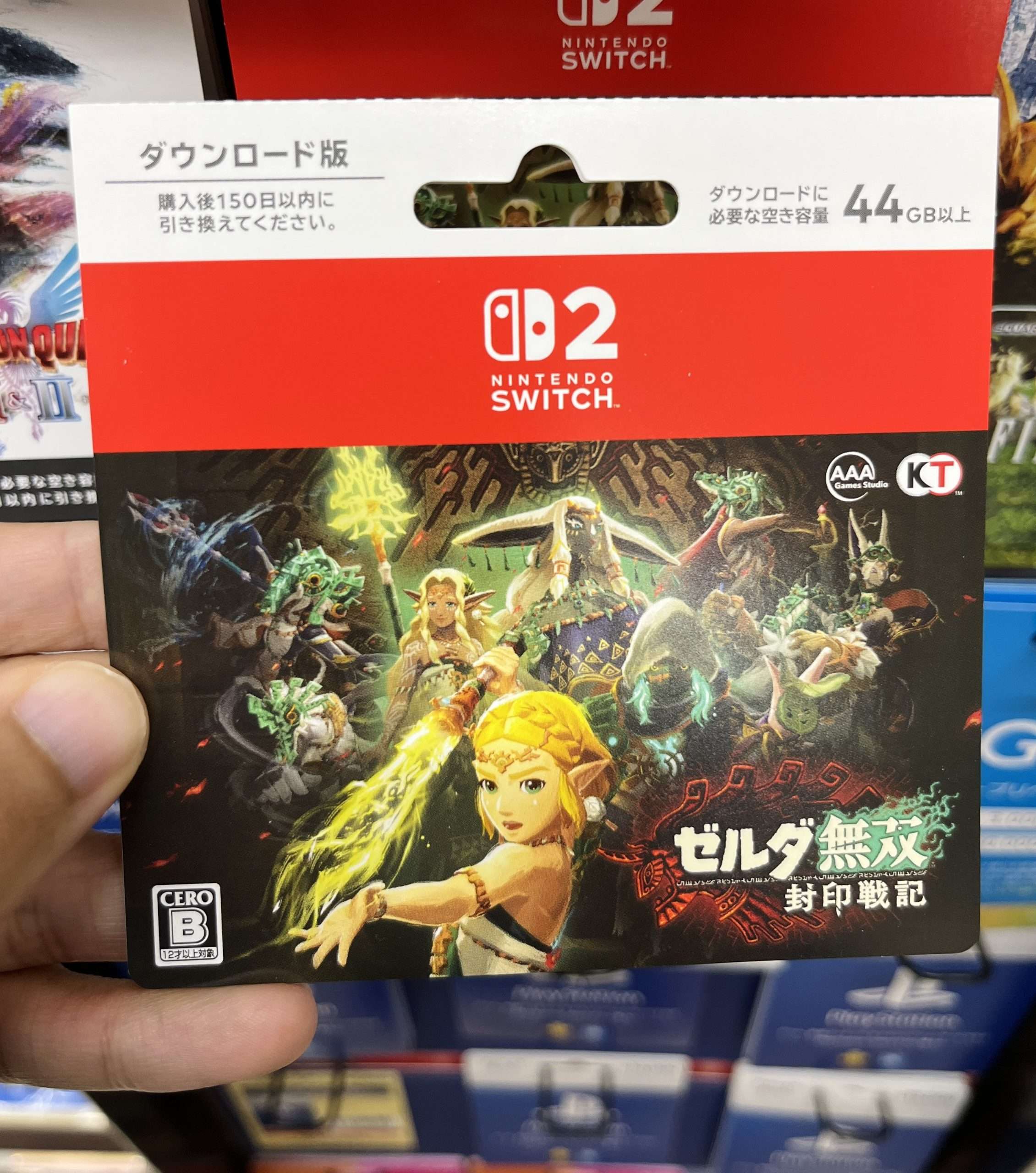 Hyrule warriors age of imprisonment size