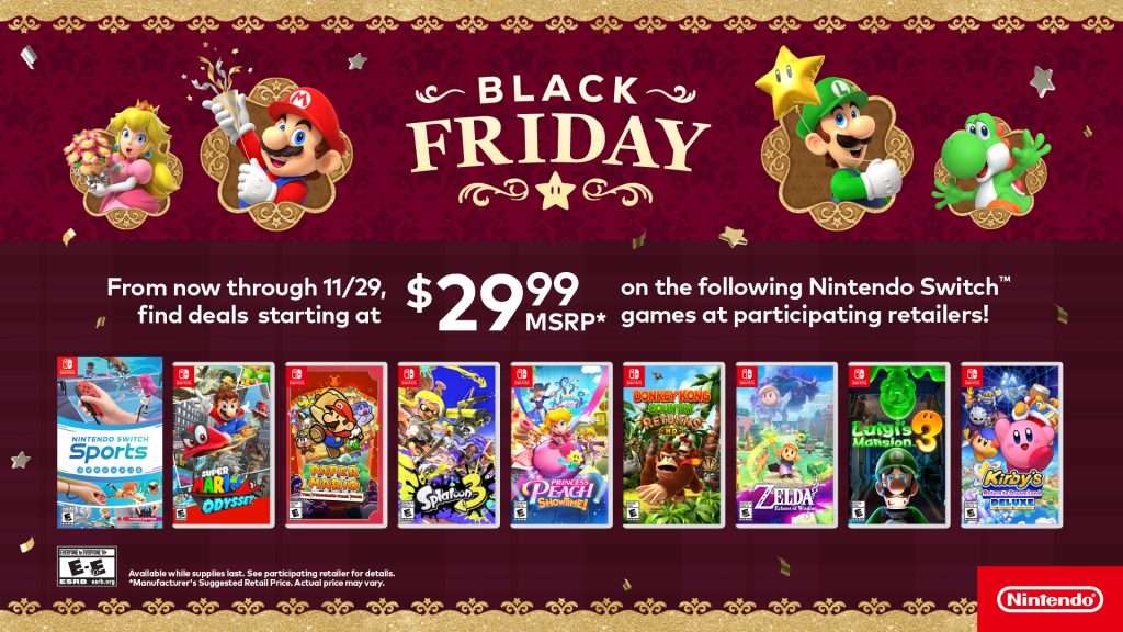 Nintendo Announces Holiday 2025 Discounts on Switch 2 Games, amiibo ...
