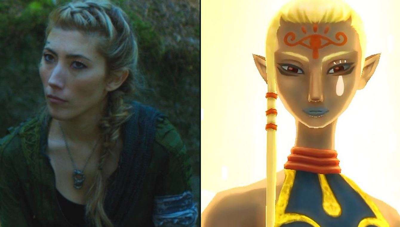 The legend of zelda movie actress