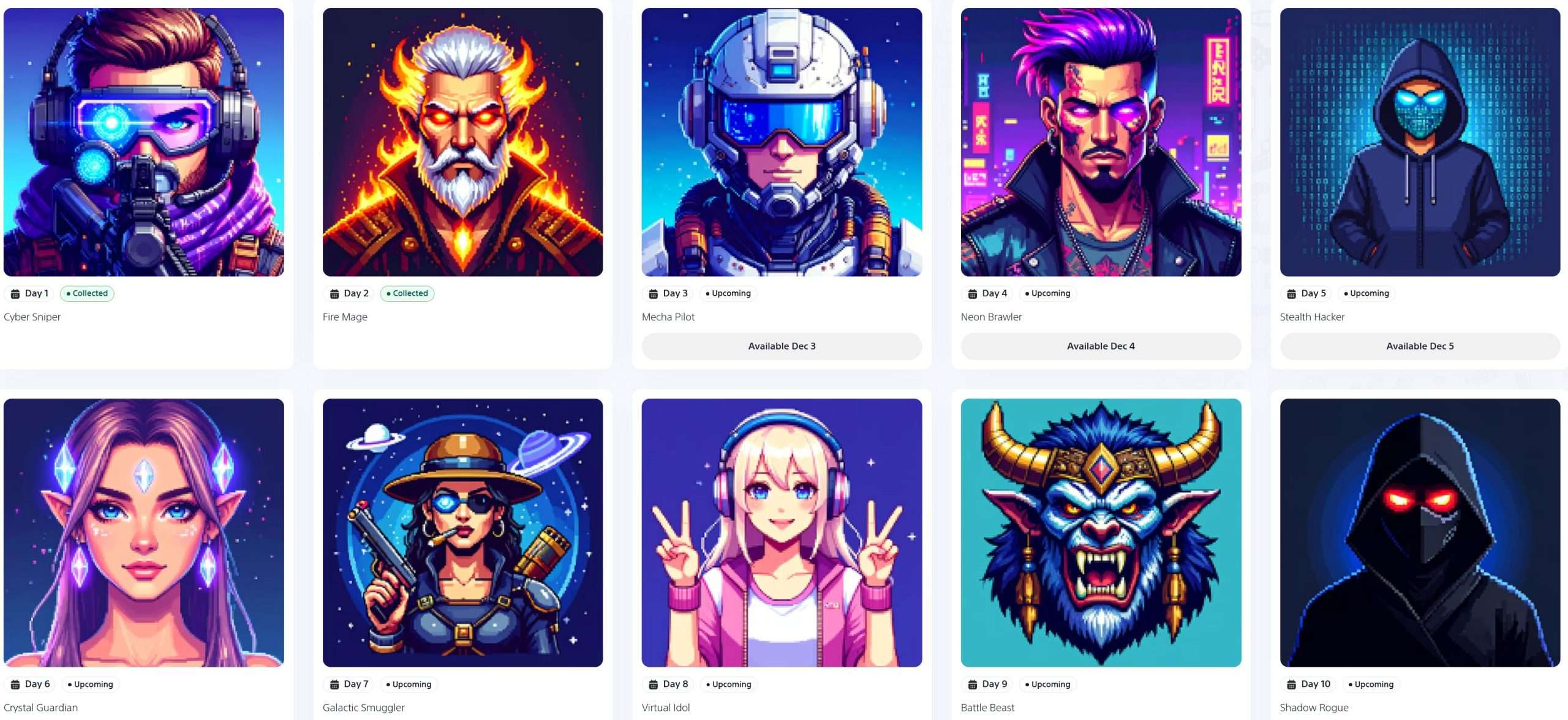 Psn avatars ai generated