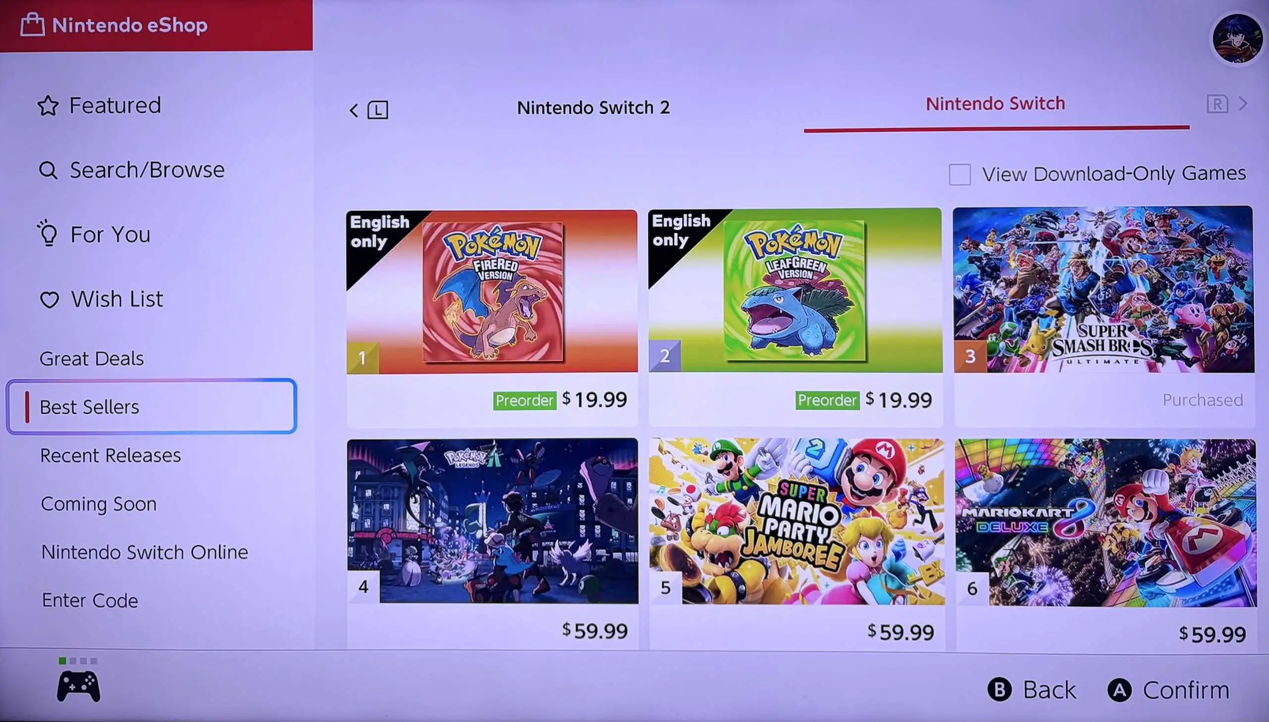 Pokemon firered leafgreen nintendo eshop