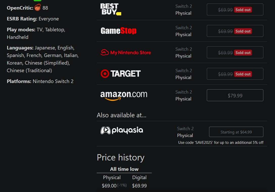 Pokemon pokopia sold out