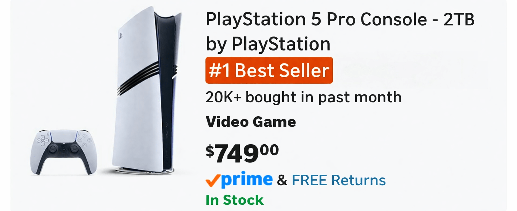 Ps5 pro best-seller
