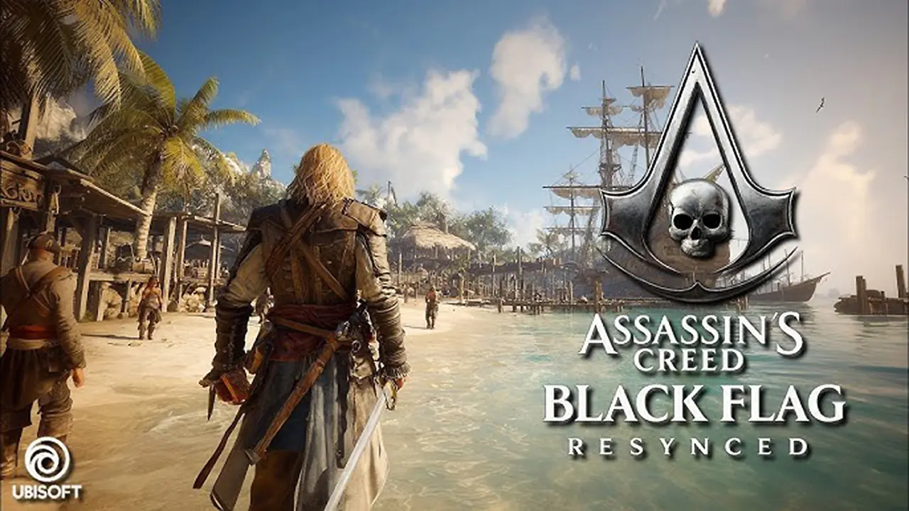 Assassin's creed black flag resynced artwork