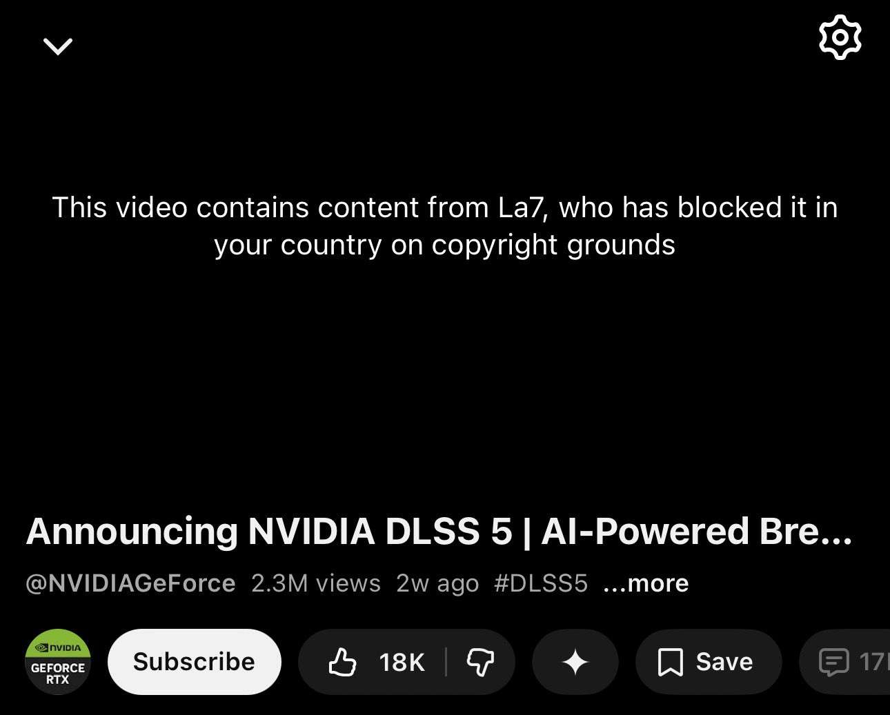 Nvidia dlss 5 youtube copyright