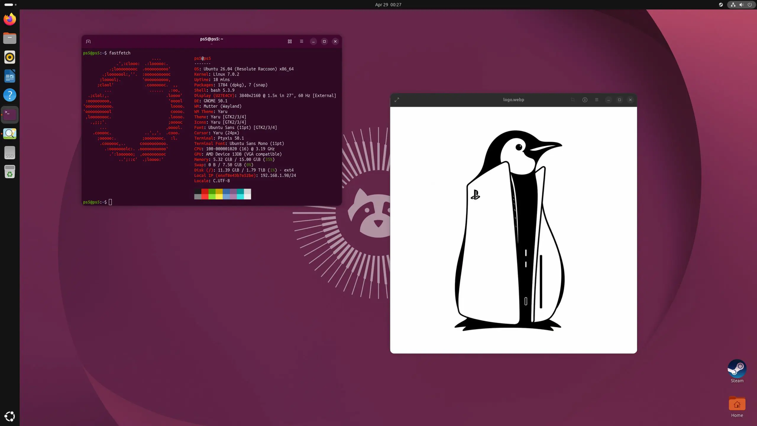 Ps5 linux steam machine