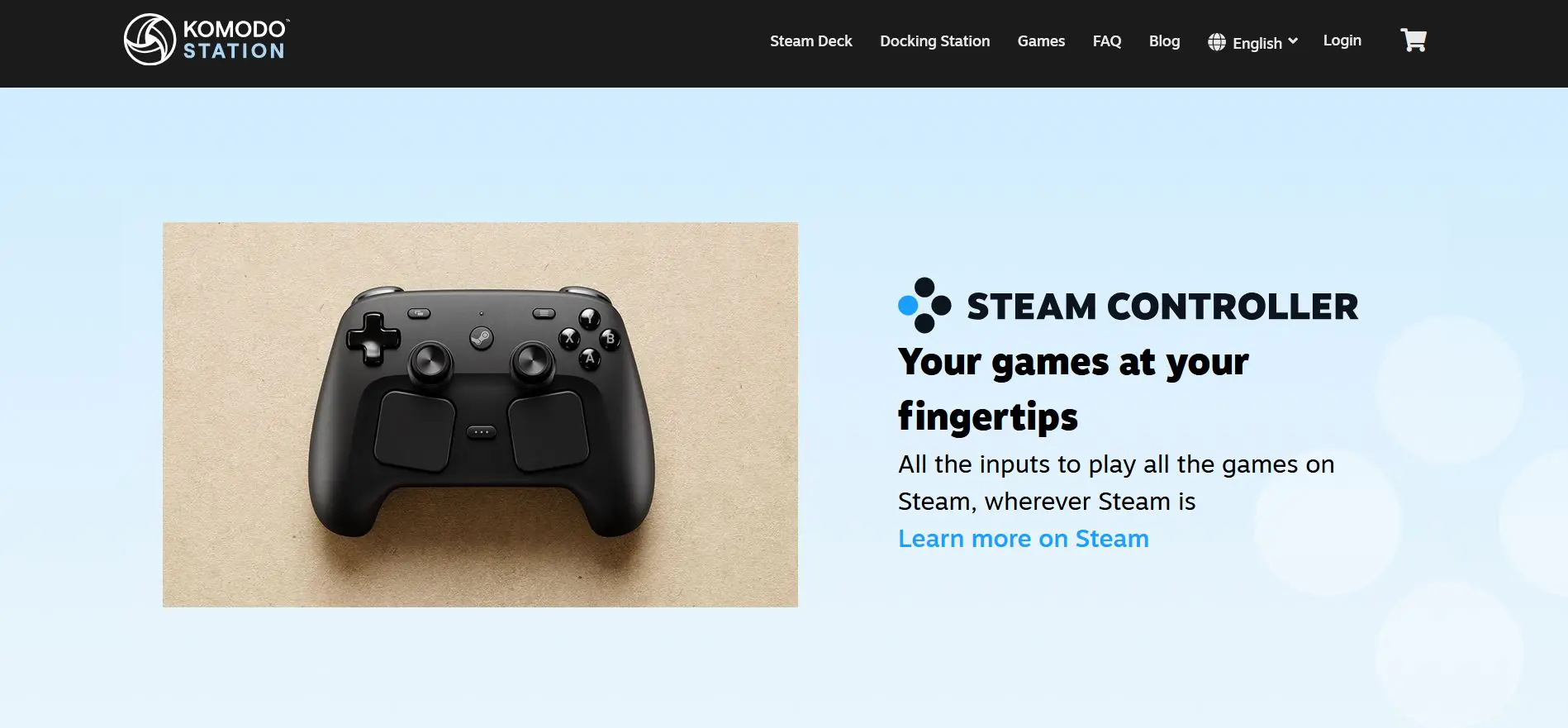 Steam controller launch