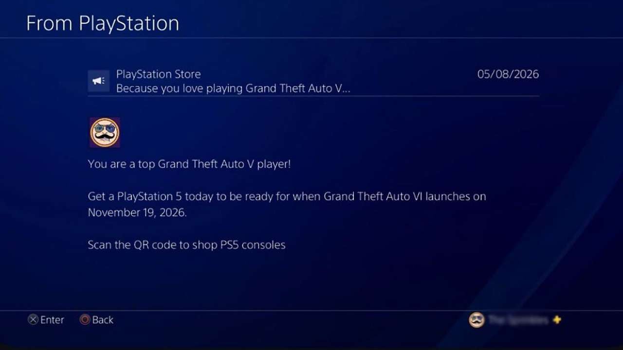 Ps5 upgrade for gta vi