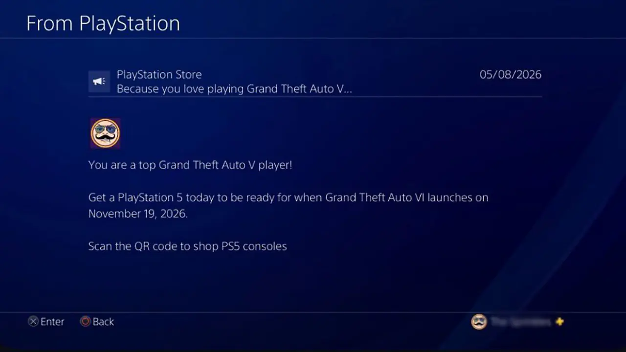 Ps5 upgrade for gta vi