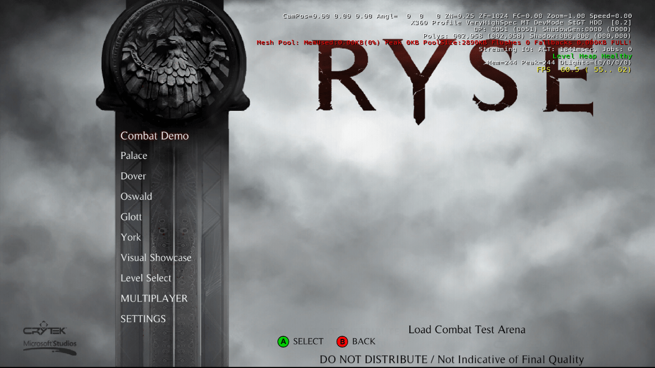 Ryse son of rome xbox 360