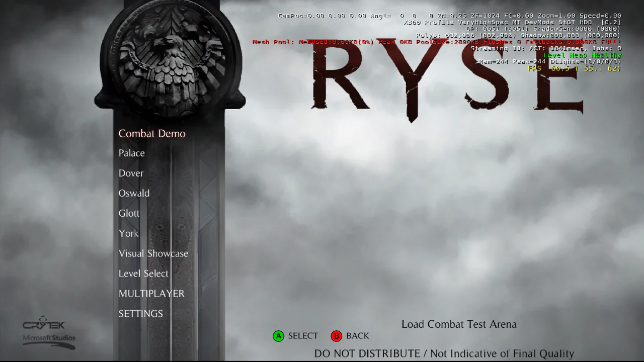 Ryse son of rome xbox 360