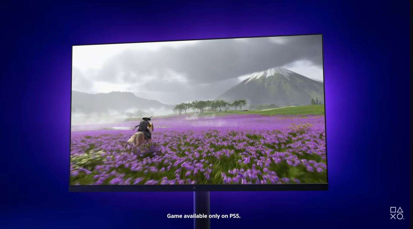 Only on playstation marketing label