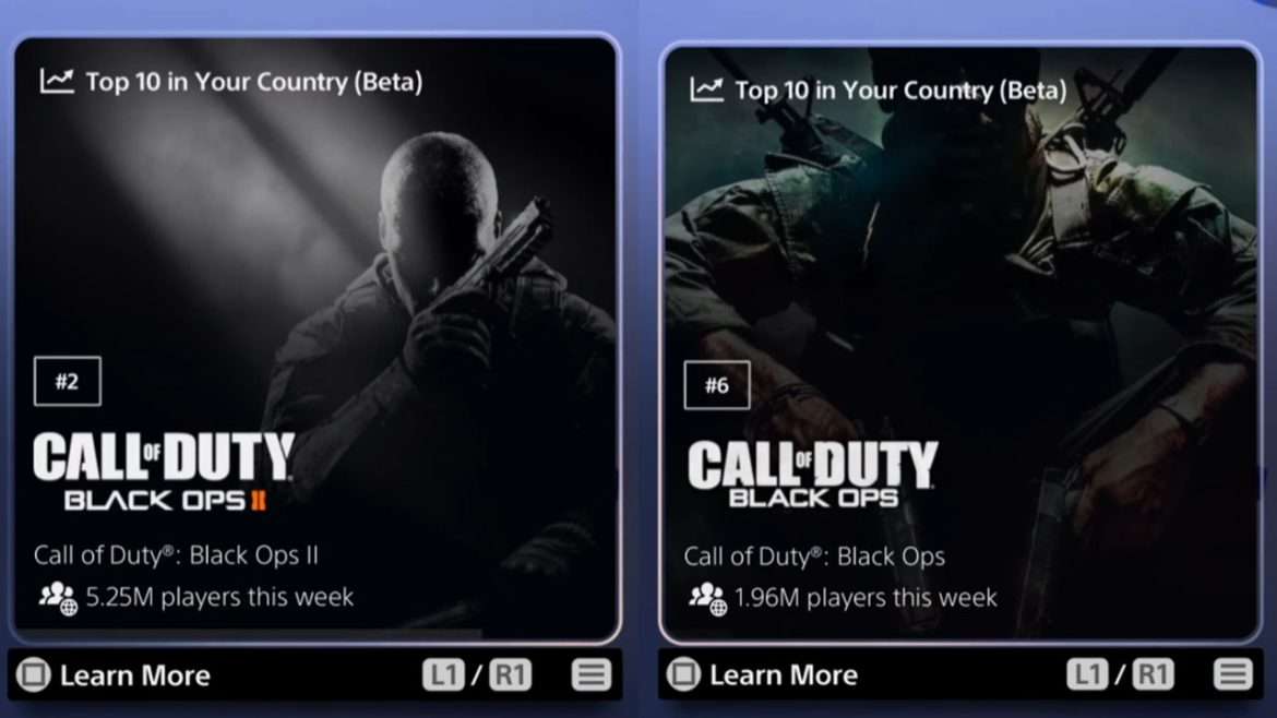 Call Of Duty: Black Ops 2 Has Reached Over 5 Million Players On PS5 A ...