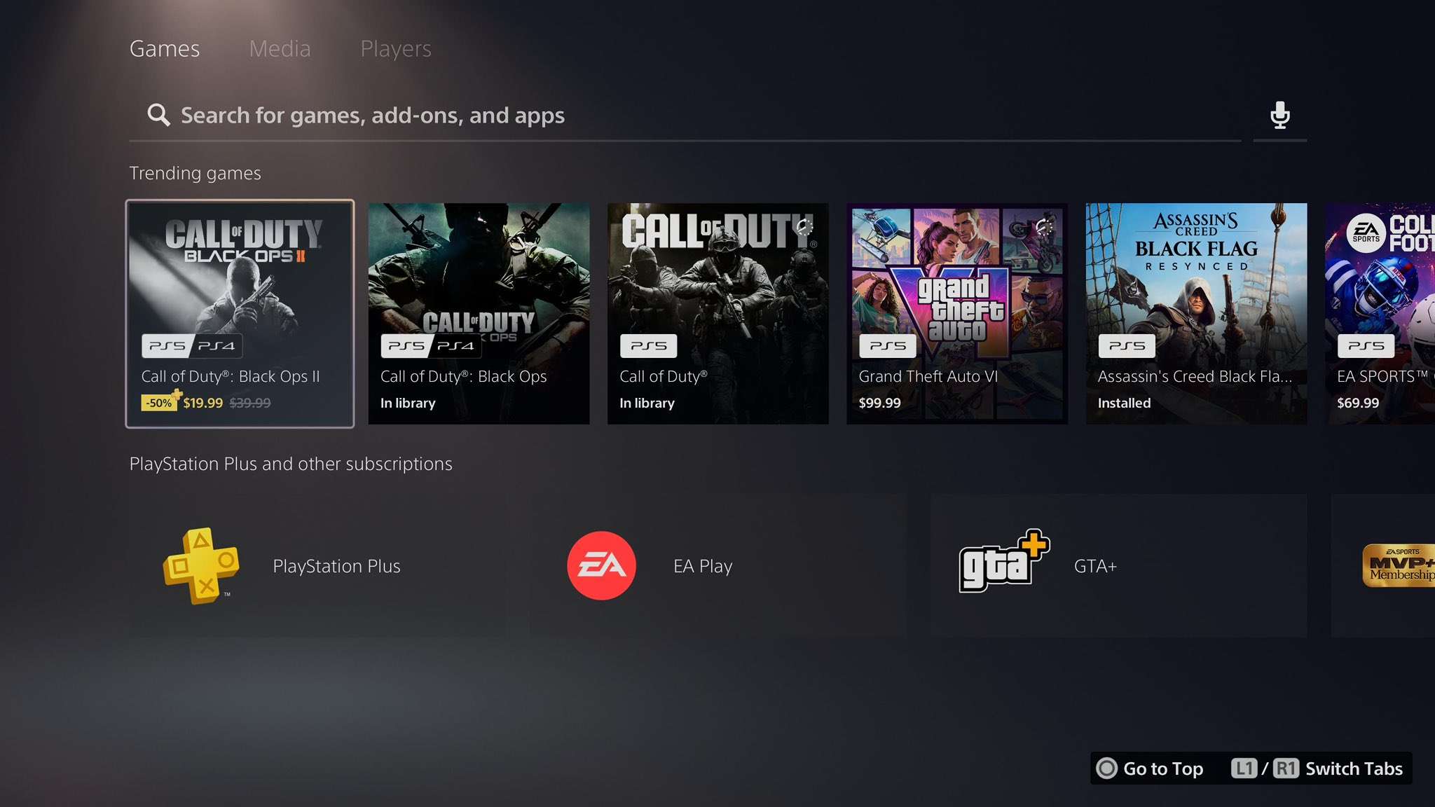 Call of duty black ops 2 gta vi