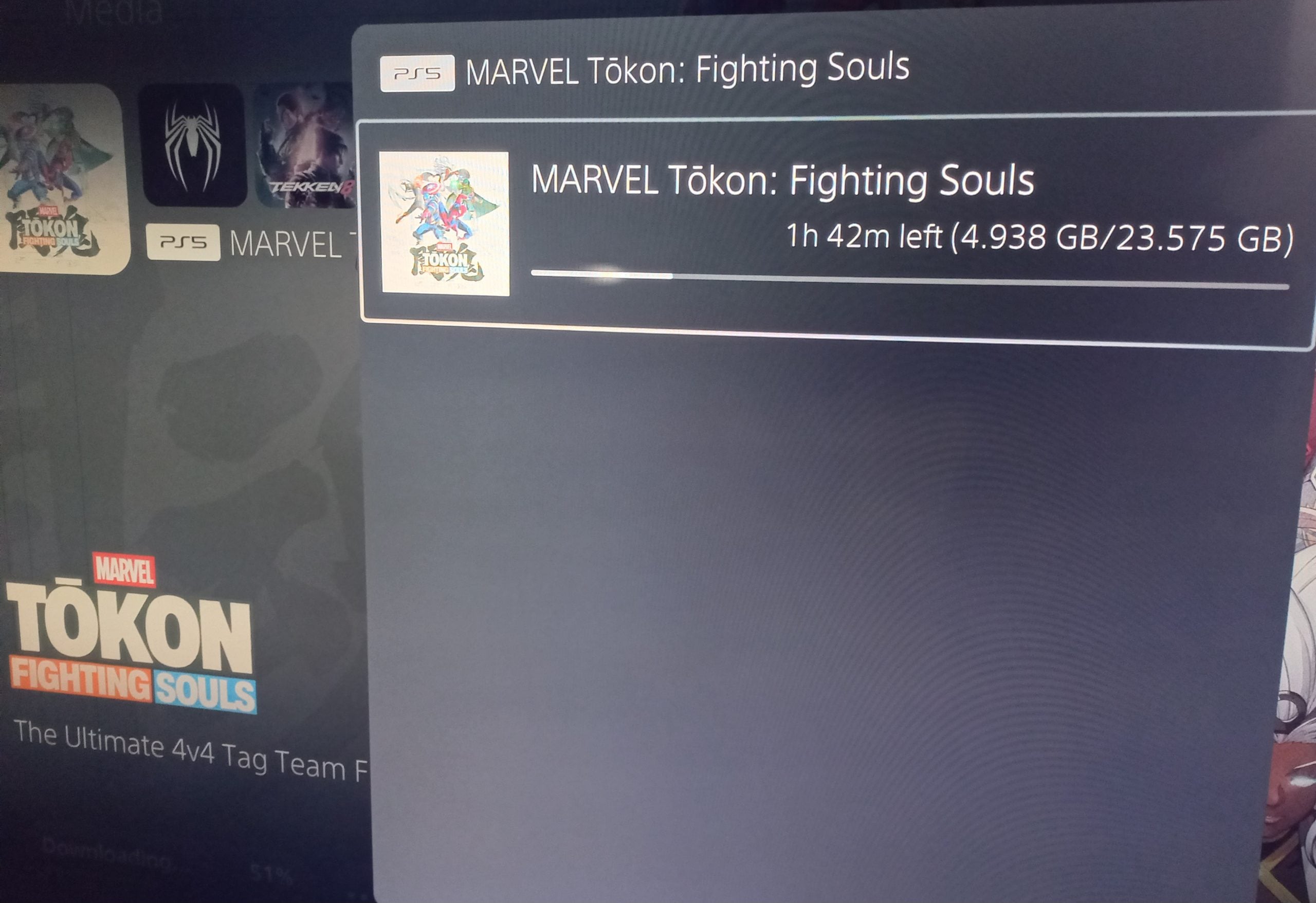Marvel tokon pre-load size