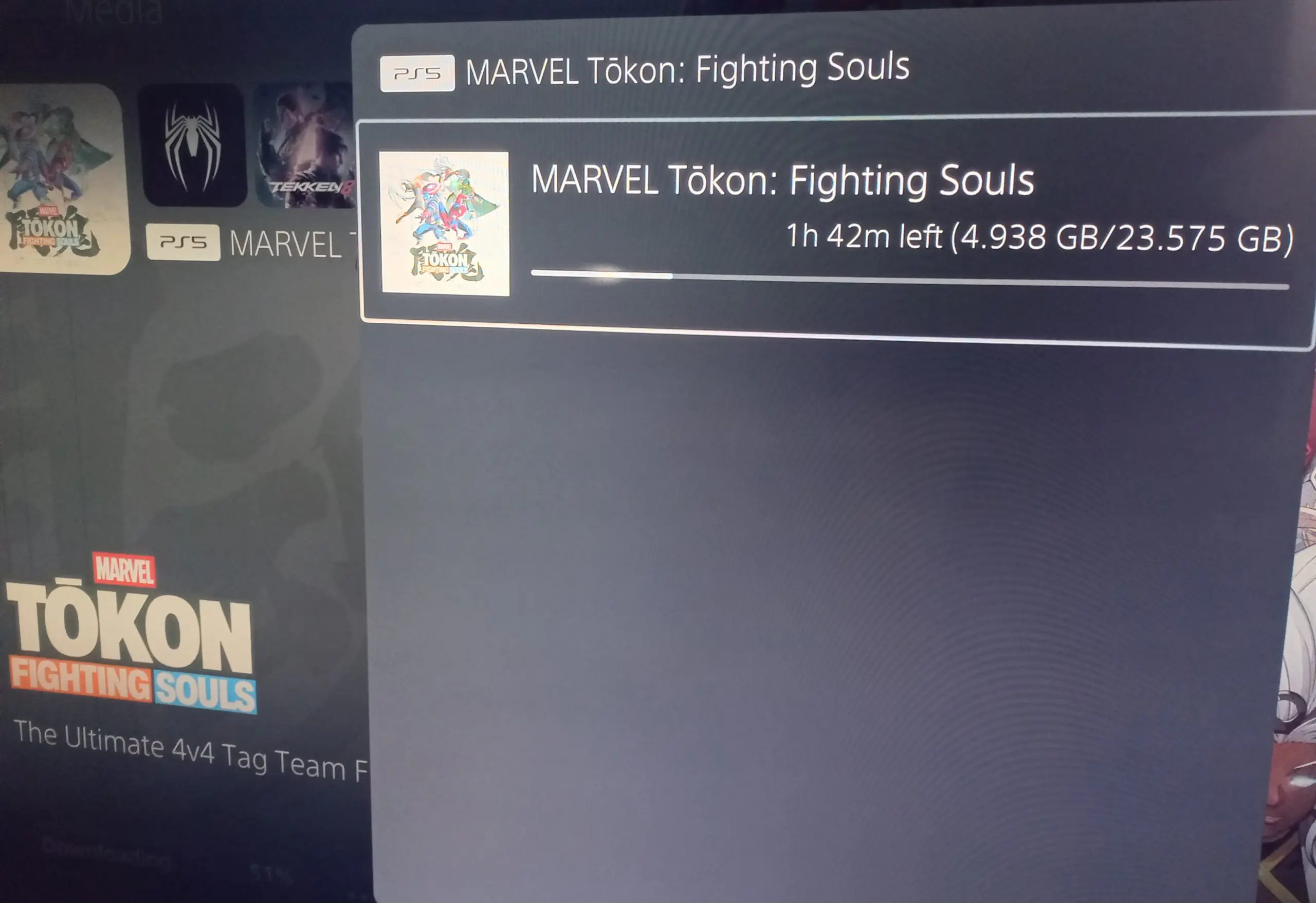 Marvel tokon pre-load size
