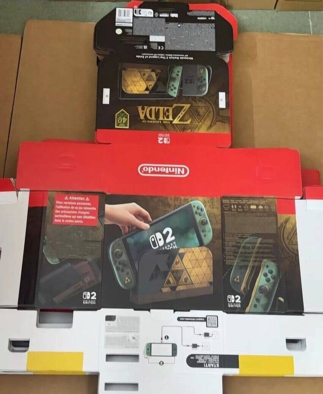 Zelda anniversary nintendo switch 2