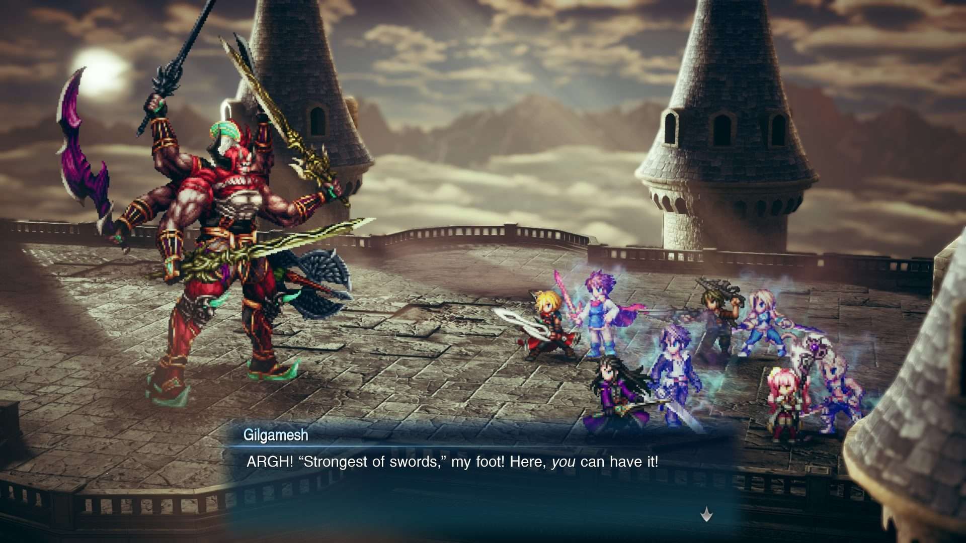 Stagger Ber Final Fantasy Resonance Review - Back to the Crystal Age